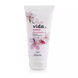 Sabonete Líquido Corporal Vida + Amor Flor De Amora Jequiti - 60ml na Baú Jequiti