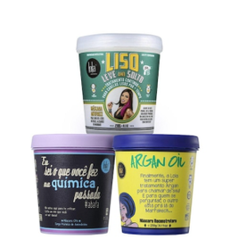 Kit Lola Cosmetics Cronograma Capilar Cabelão (3 Produtos) na Casas Bahia