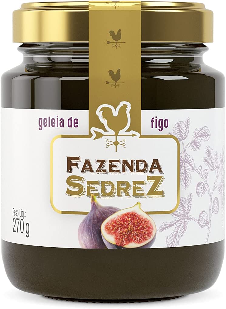 3 Unidades – Geleia de Figo Fazenda Sedrez 270g na Amazon