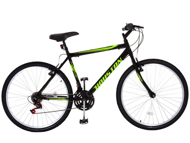 Bicicleta Aro 26 Houston Foxer Hammer Aço – Freio V-Brake 21 Marchas – Magazine na Magazine Luiza