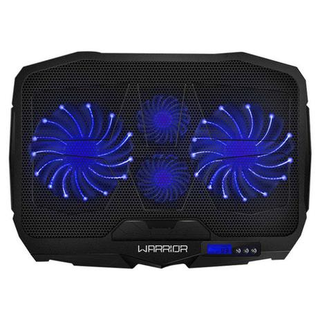 Base para Notebook Warrior com Cooler Azul – AC332 – Magazine na Magazine Luiza