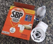 Repelente Elétrico Líquido SBP 45 Noites Novo Aparelho + Refil na Amazon