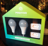 Kit Casa Eficiente Positivo Casa Inteligente, mais economia para sua casa conectada, contém 4 itens (2x Smart Plug Wi-Fi, 2x Smart Lâmpada Wi-Fi), Bivolt – Compatível com Alexa na Amazon