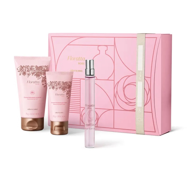 Kit Presente Floratta Rose (3 itens) na oBoticário
