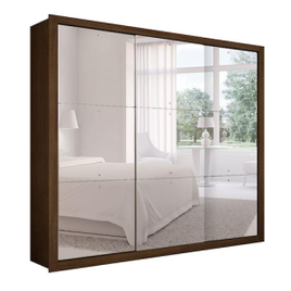 Guarda-Roupa Casal com Espelho Veneza Gold 3 Pt 4 Gv na Casas Bahia
