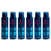 Kit Desodorante Antitranspirante Aerossol Bozzano - Dry Masculino 48 Horas 150ml 6 Unidades na Magazine Luiza