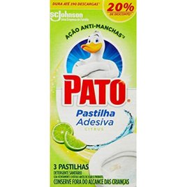 Pato Pastilha Adesiva Citrus 3 Unidades na Amazon