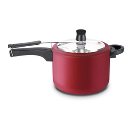 Panela de Pressão Rochedo Turbo Revestida Vermelha 4,5L na Extra