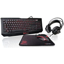 Combo Teclado e Mouse Tt Esports Gaming Thermaltake KB-GCK-PLLBPB-01 na Amazon