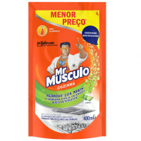 Mr. Músculo Desengordurante Cozinha Refil Sachet Limão 400 Ml na Amazon