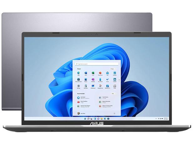 Notebook Asus Intel Core i3 4GB 256GB SSD 15,6” – Windows 11 X515JA-BR2750W – Magazine na Magazine Luiza