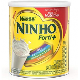 Composto Lácteo Nestlé Ninho Forti+ 380g (Total 10 unidades) na Amazon
