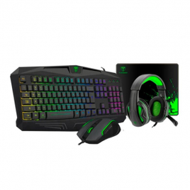 Combo Gamer T-Dagger Legion 4 em 1 Teclado Mouse Headset e Mousepad - T-TGS003 PT na KaBuM!