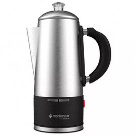 Cafeteira Elétrica Cadence Gran Italiana 1.5L CAF120 Inox 110V na Eletrum