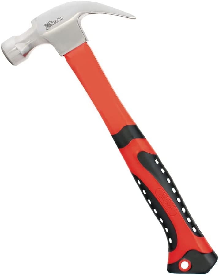 Martelo Unha, 450 G, Cabeça 27 Mm Magnetica, Cabo Em Fibra Mtx na Amazon