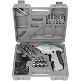 Parafusadeira à Bateria Tramontina 3,6V com 46 Peças - 42380045 na Amazon
