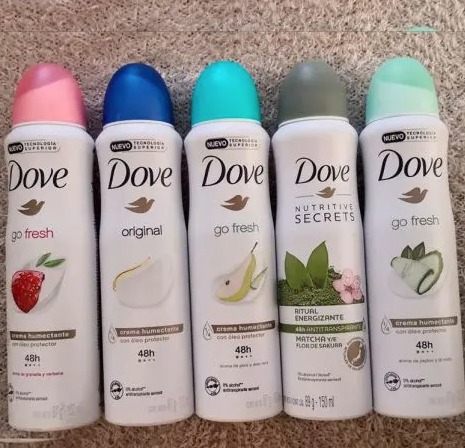 Desodorante Antitranspirante Aerosol Dove 150ml na Amazon