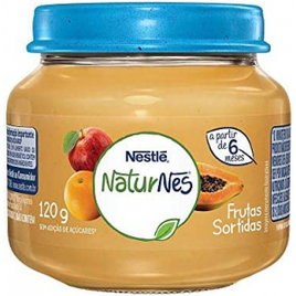10 Unidades Papinha Frutas Sortidas Nestlé 120g na Amazon