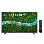 Smart Tv LG UHD 50 Polegadas 50UQ8050PSB 4K HDR Inteligência Artificial ThinQ Preta Bivolt na Eletrum