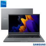 Notebook Samsung Book, Intel Core i5 1135G7, 8GB, 256GB SSD, 15,6″, Cinza Chumbo – NP550XDA-KH2BR na Fastshop