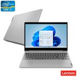 Notebook Lenovo®, Intel® Core™ i7-1165G7, 12GB, 256GB SSD, Tela de 15,6″, Prata, IdeaPad 3i – 82MD000HBR na Fastshop