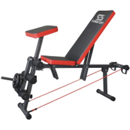 Banqueta para Academia Fitness para Exercícios Livre Prancha Musculação 7x1 Scott Fitness na Americanas