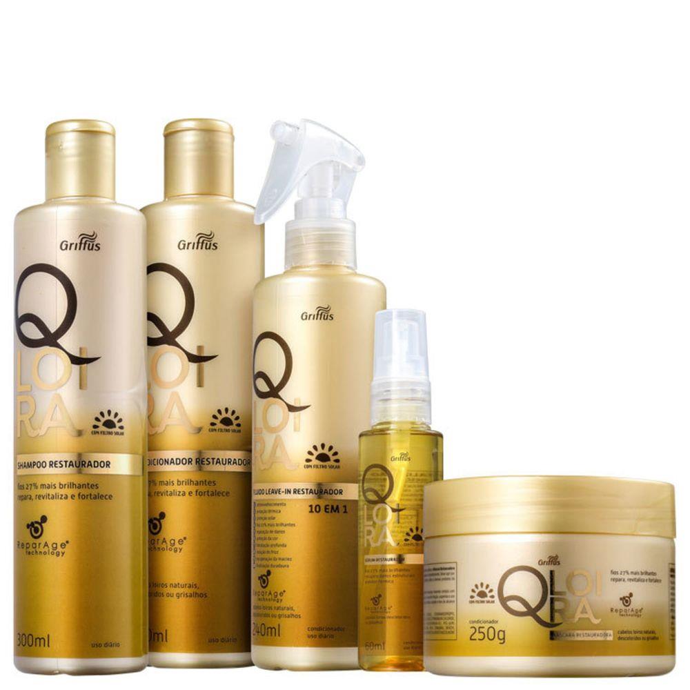 Kit Griffus QLoira Completo (5 Produtos) na Casas Bahia