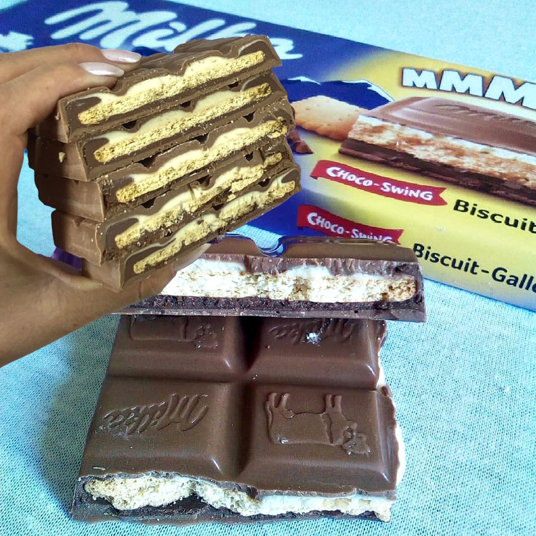 Chocolate Milka Recheado Choco & Biscuit 300G na Amazon