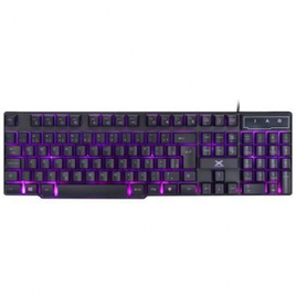 Teclado Semi Mecânico Gamer Vinik VX Gaming Hydra LED ABNT2 - 25370 na KaBuM!