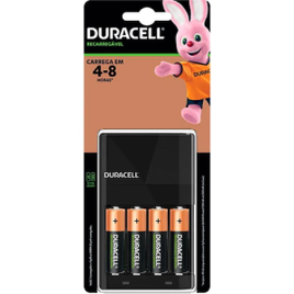 Carregador de Pilhas com 4 pilhas AA Duracell - CEF14 na Ponto
