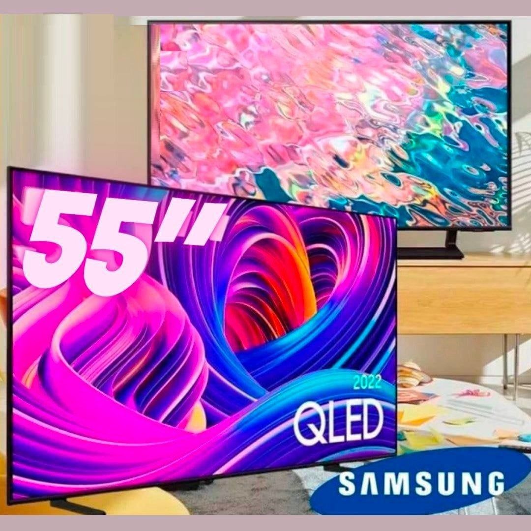 Samsung Qled 4k Smart Tv Q60b 55 Polegadas 2022 na Americanas
