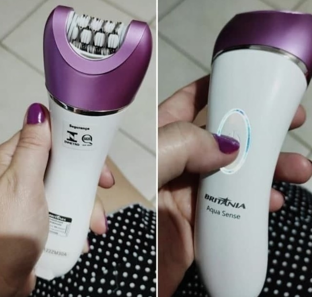 Depilador Britânia Aqua Sense BDP02RX Bivolt na Casas Bahia