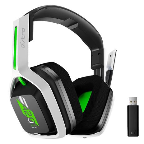 Headset Sem Fio Gamer ASTRO A20 Gen 2, USB, para Xbox Series X/S Xbox One PC Mac, Branco/Verde – 939-001883 – Magazine na Magazine Luiza