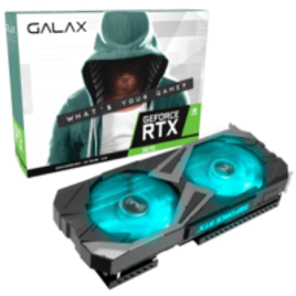 Placa de Vídeo Galax GeForce RTX 3070 (1-Click OC) LHR 8GB GDDR6 DLSS Ray Tracing - 37NSL6MD2VXI na BringIT