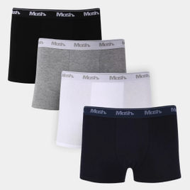 Kit Cueca Boxer Mash 4 Peças na Netshoes