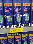 Shampoo Anticaspa Clear Men Ice Cool Menthol 400ml na Amazon