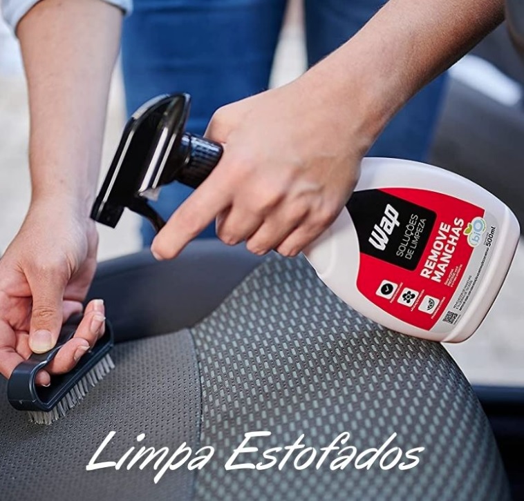 Removedor de Manchas de Tecidos e Estofados WAP REMOVE MANCHAS 500ML, Branco e Rosa na Amazon