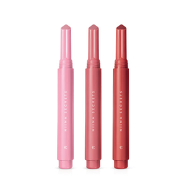 Kit 3 Unidades Secrets Batom Gloss Stick Pink Azaleia + Malva Lírio + Vermelho Tulipa 1,4g Cada - Eudora na Eudora