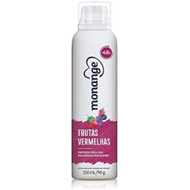 3 Unidades Desodorante Monange Antitranspirante Frutas Vermelha Aero 90g na Amazon
