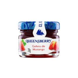 Mini Pote Geleia de Morango Classic Queensberry - 28g na Ponto