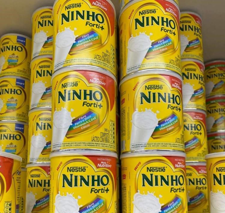 Composto Lácteo, Nestlé, Ninho, Forti+, Lata, 380 g na Amazon