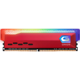 Memória DDR4 Geil Orion RGB Edição AMD 16GB 3000MHz Red GAOSR416GB3000C16ASC na Terabyte Shop