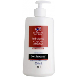 Hidratante Intensivo Corporal Norwegian Sem Fragância Neutrogena 500ml na Beleza na Web
