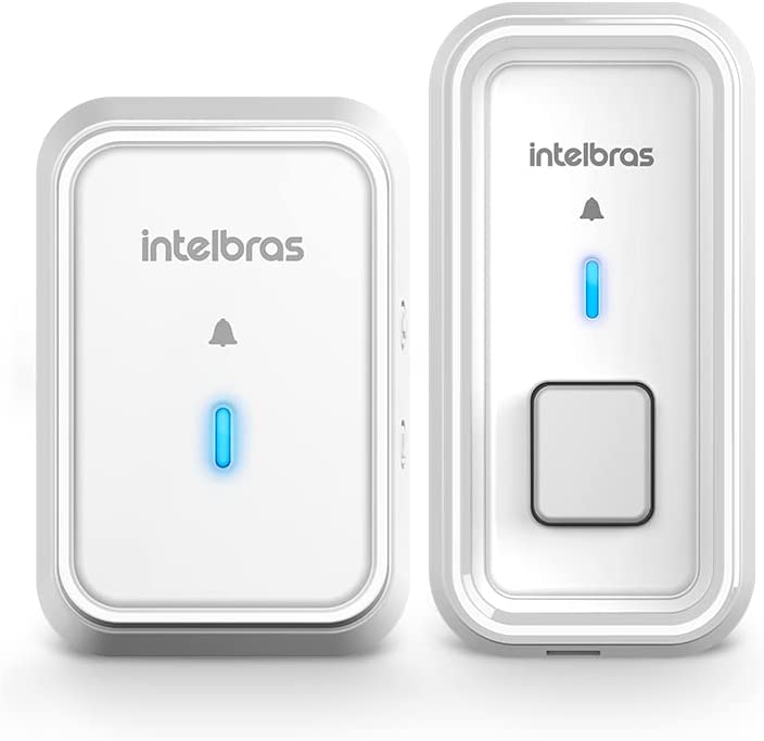 Campainha Sem Fio com Bateria Intelbras CIB 101 Branco na Amazon