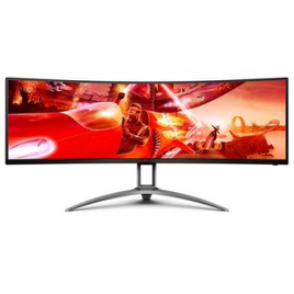 Monitor Gamer Curvo AOC Agon Pro 49 LED FHD 144Hz 1ms HDMI/DisplayPort FreeSync Premium 120% sRGB - AG493QCX na KaBuM!