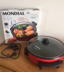 Panela Elétrica Mondial, MultiCook Red, 110V, 1200W – PE-28 na Amazon