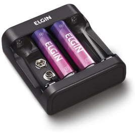 Carregador De Pilhas Bivolt Para 4 Pilhas AA /AAA/ 9V + 2 Pilhas AA 1500mAh Ni-MH na Amazon
