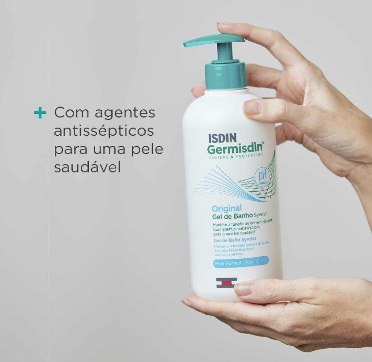 Sabonete Líquido Antisséptico ISDIN Germisdin Original – 500ml na Amazon