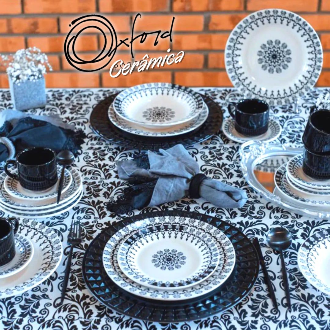 Aparelho de Jantar 20 Peças Folk Oxford na Amazon