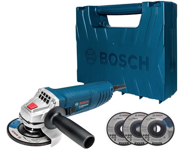 Esmerilhadeira angular Bosch GWS 850 de 4 1/2″ 850W 127V com maleta na Amazon